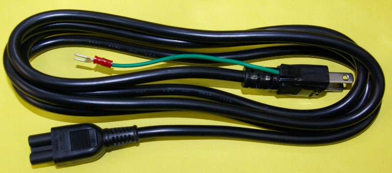クローバー型コネクター付き電源コード