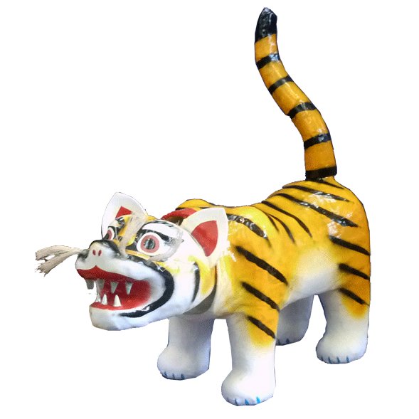 出世張り子の虎 小サイズ 黄色虎/白虎が有ります。縁起物