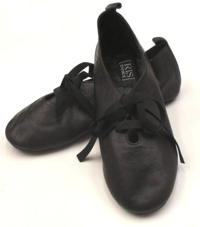 Roseris《ソフトシューズ》マットカラーの黒＆ベージュ・柔らかな革、裸足感覚の靴画像